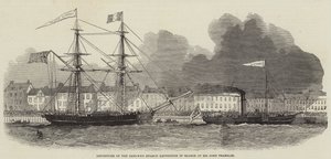 Abfahrt der erneuerten Zweigexpedition auf der Suche nach Sir John Franklin von English School