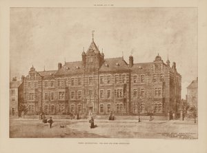 Derby Architektur, die Taubstummenanstalt von English School