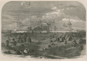 Entwurf für den Palast des Volkes von English School