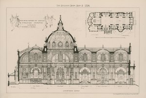 Entwurf für das vorgeschlagene neue Oratorium des St. Philip Neri