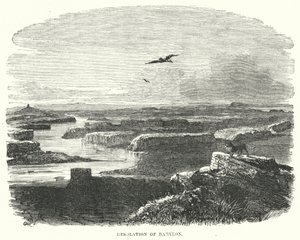 Verwüstung Babylons (Gravur)