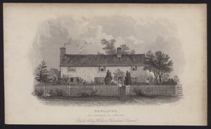 Dewlands, der Wohnsitz von John Ray, Black Notley, Witham Hundred, Essex von English School