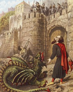 Diabolus, Ill-Pause und Tisiphone vor den Toren von Mansoul von English School