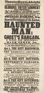 Dickens Spielplan: The Haunted Man im Adelphi Theatre Royal, 28. Dezember 1848