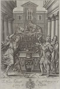 Dido baut ihren Scheiterhaufen von English School
