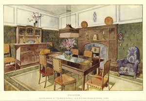 Esszimmer von English School
