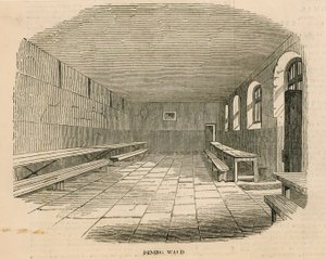 Speisesaal im Newgate-Gefängnis von English School