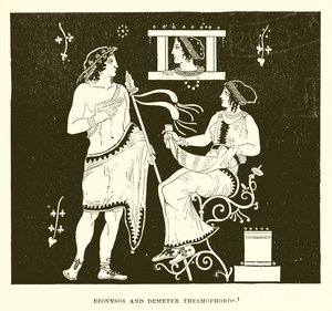 Dionysos und Demeter Thesmophoros von English School