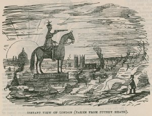 Fernansicht von London (von Putney Heath aus) von English School