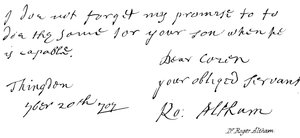 Dr. Roger Altham von English School