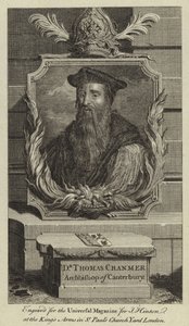 Dr. Thomas Cranmer, Erzbischof von Canterbury von English School