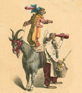 Verkleidete Affen