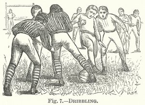 Dribbeln (Gravur)
