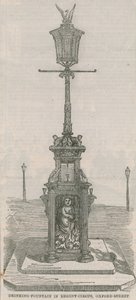 Trinkbrunnen im Regent Circus von English School