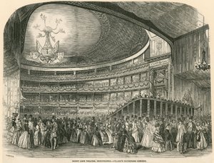 Drury Lane Theatre neu dekoriert - Julliens Promenadenkonzert von English School