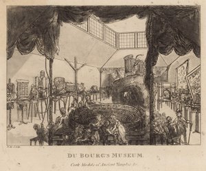 Du Bougs Museum, Korkmodelle antiker Tempel von English School