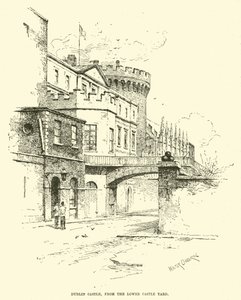 Dublin Castle, vom Lower Castle Yard von English School