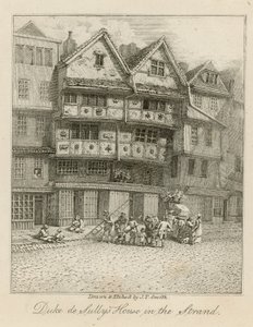 Haus des Herzogs von Sully im Strand von English School