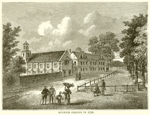 Dulwich College, 1750 von English School