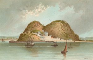 Dumbarton Castle von English School