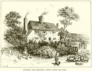 Dunford, bei Midhurst, wo Cobden geboren wurde von English School