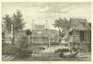 Dyak-Dorf von English School