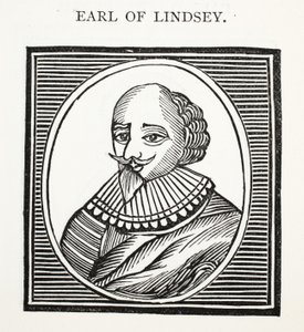 Earl of Lindsey, Illustration aus Chap-books des achtzehnten Jahrhunderts von John Ashton, veröffentlicht 1882