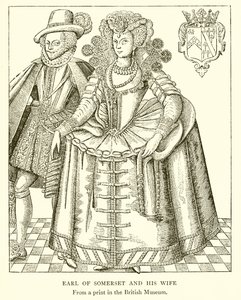 Graf von Somerset und seine Frau von English School