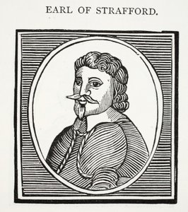 Earl of Strafford, Illustration aus Chap-books des achtzehnten Jahrhunderts von John Ashton, veröffentlicht 1882