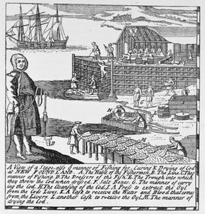 Frühe Fischereistufen, Illustration aus Band IV von 