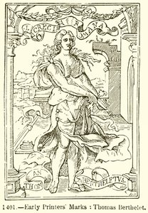 Frühe Druckermarken: Thomas Berthelet von English School