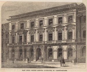 East India United Service Clubhaus, St Jamess Square von English School