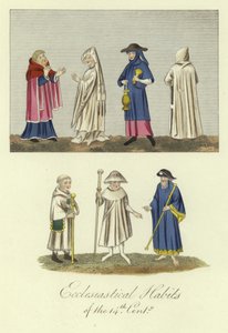 Kirchliche Gewohnheiten des 14. Jahrhunderts von English School