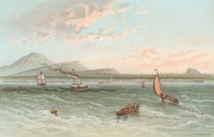 Edinburgh vom Firth of Forth von English School