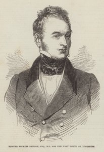 Edmund Beckett Denison, Esquire, Abgeordneter für den West Riding of Yorkshire von English School