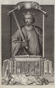 Eduard I. von England von English School