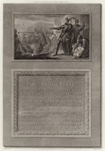 Eduard I. entfernt den Stein von Scone von English School