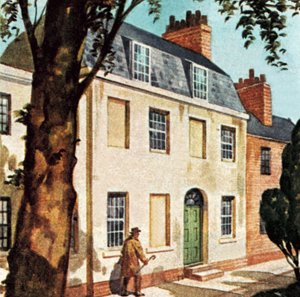 Auswirkungen der Fenstersteuer, ursprünglich 1695 eingeführt von English School