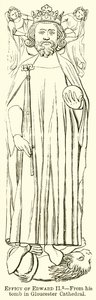 Abbild von Edward II. von English School