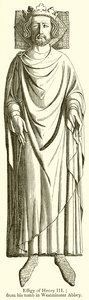 Efigie von Heinrich III. von English School