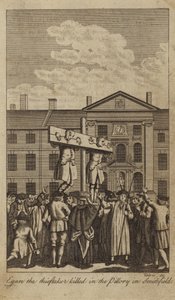 Egan der Diebesfänger getötet im Pranger in Smithfield von English School