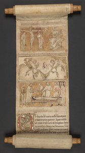 Egerton MS 2849, Membran I, um 1225-30