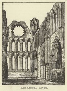 Kathedrale von Elgin, Ostende von English School