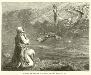 Elia fährt in den Himmel, II, Könige, ii von English School