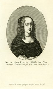 Elizabeth Stuart, zweite Tochter von König Charles I von English School