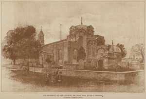 Vergrößerung der Kew Kirche von English School