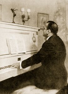 Enrico Caruso am Klavier