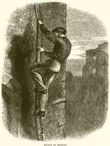 Flucht von Morgan von English School