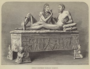 Etruskischer Sarkophag, Castellani-Sammlung von English School