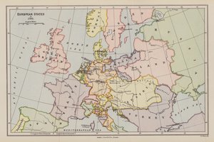 Europäische Staaten im Jahr 1792